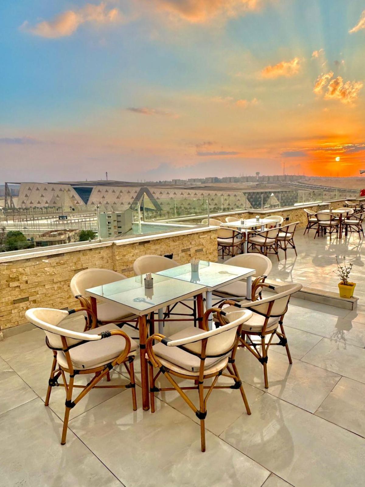 Hotel Grand Museum & Pyramids View Kafr Ghatati Zewnętrze zdjęcie
