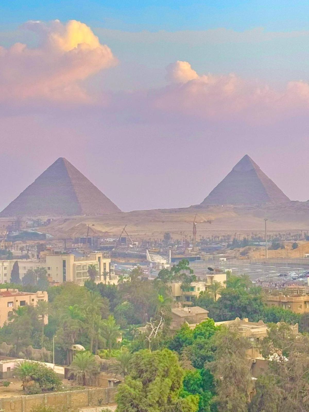 Hotel Grand Museum & Pyramids View Kafr Ghatati Zewnętrze zdjęcie