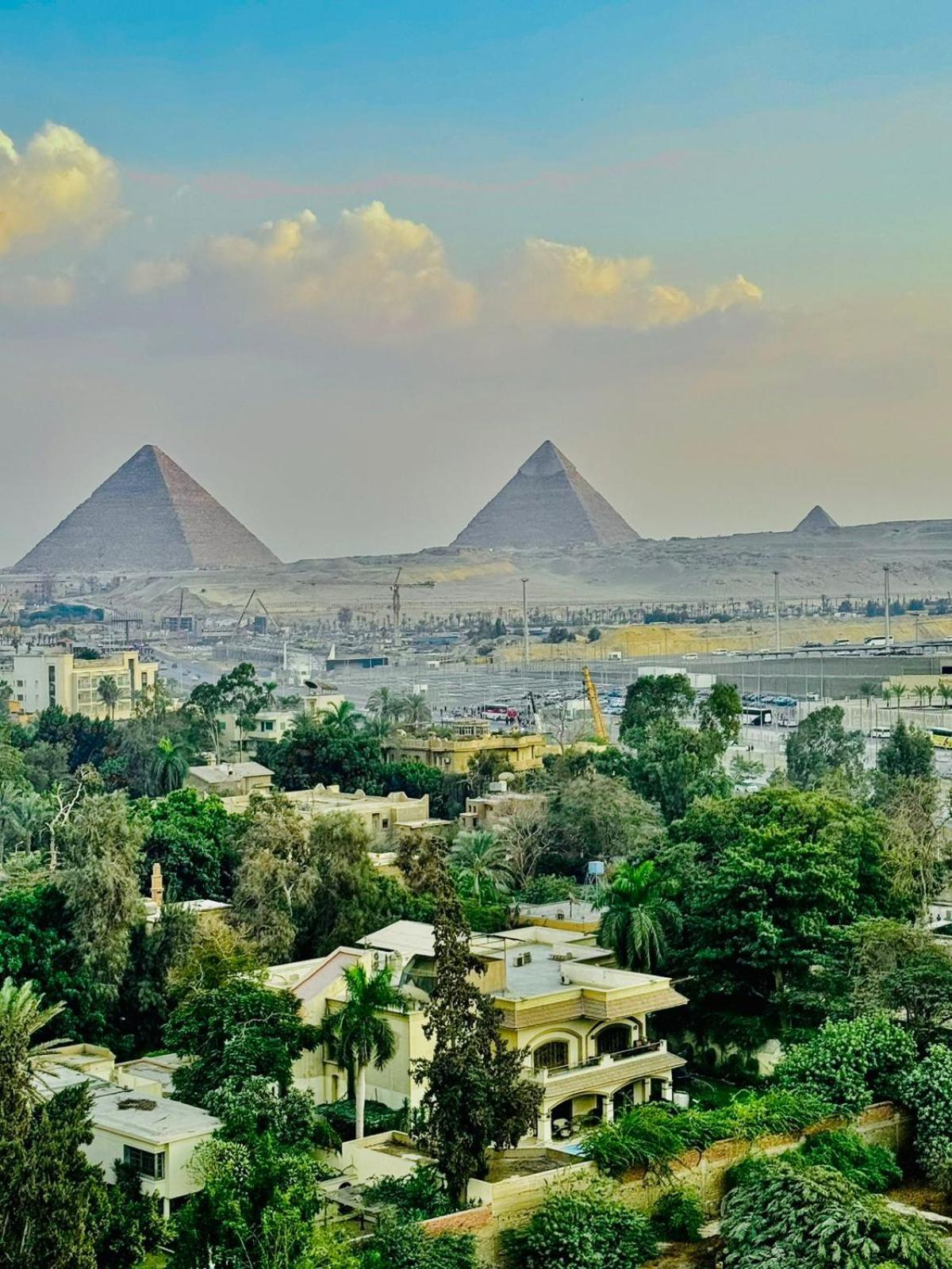 Hotel Grand Museum & Pyramids View Kafr Ghatati Zewnętrze zdjęcie